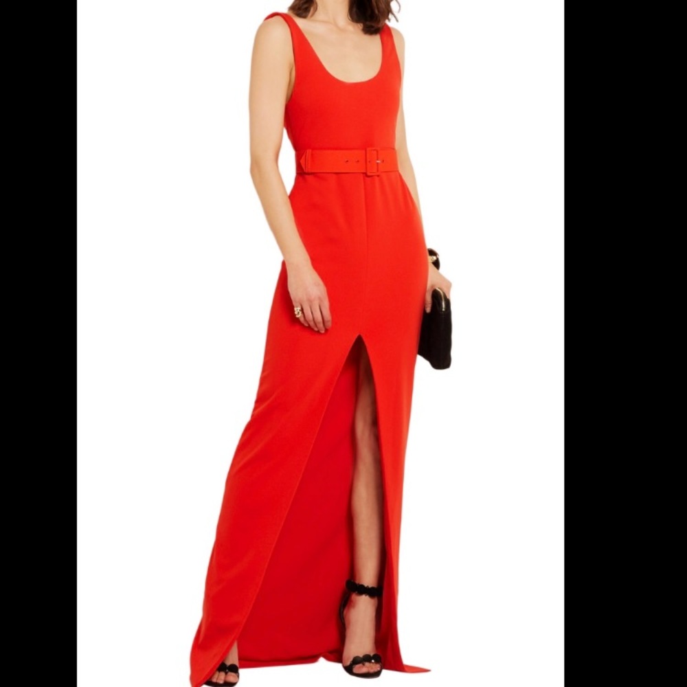 Solace London formal belted dress!